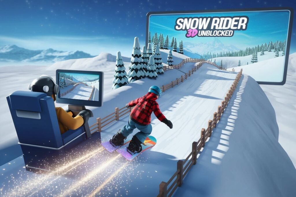 Snow rider 3D unblocked 76